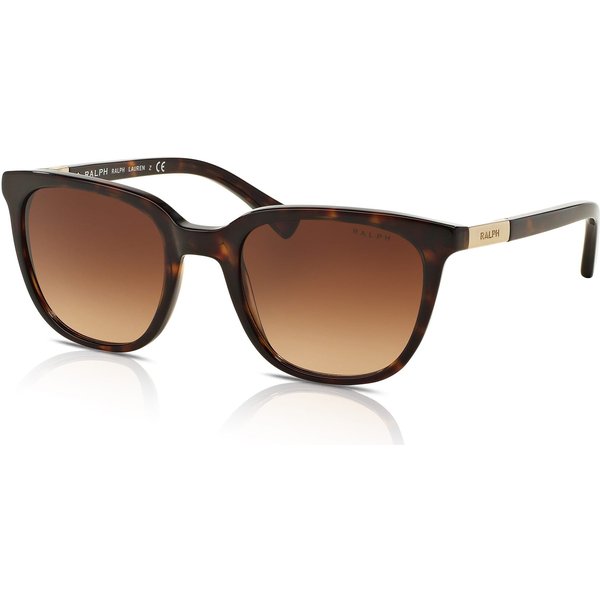 Ralph by Ralph Lauren RA5206 Women's Sunglasses 137813 Shiny Dark Havana/Brown Gradient