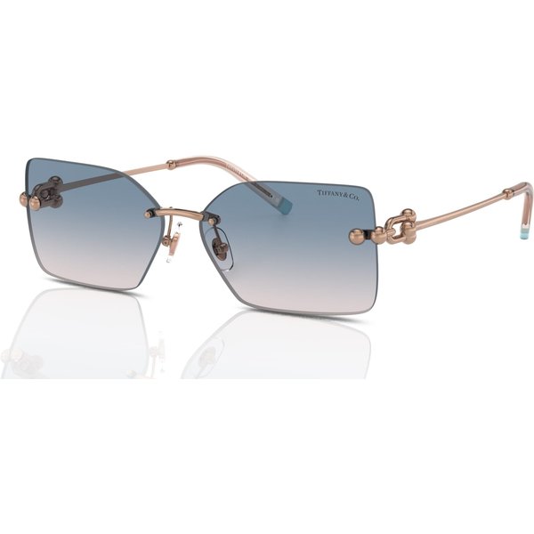 Tiffany & Co. TF3088 Women's Sunglasses 610516 Rubedo/Blue Gradient