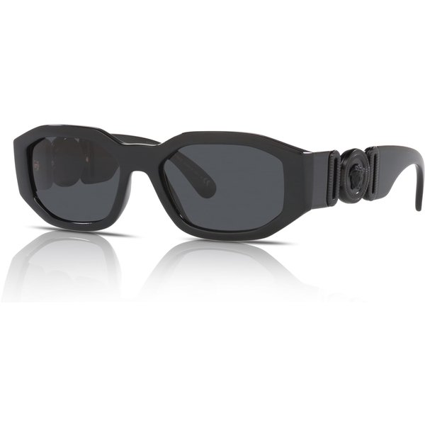 Versace VE4361 Men's Sunglasses 536087 Black/Dark Grey