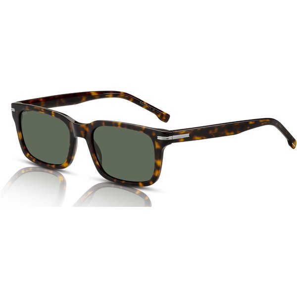 Boss 1628/S Men's Sunglasses 086/QT Havana/Green