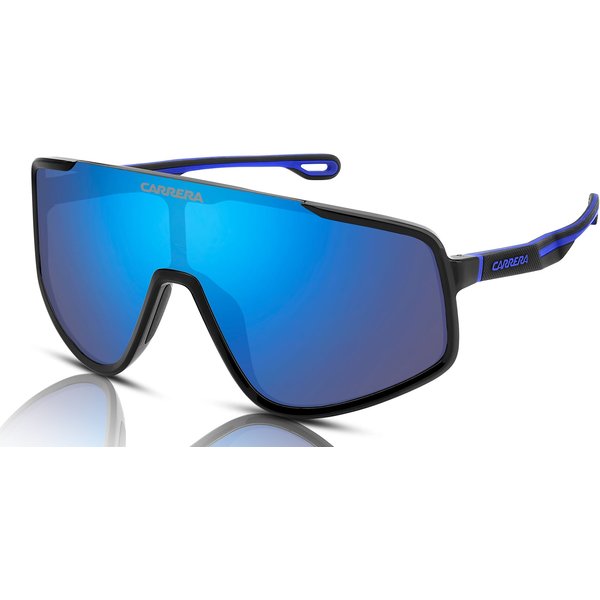 Carrera 4017/S Men's Sunglasses D51/Z0 Black Blue/Blue