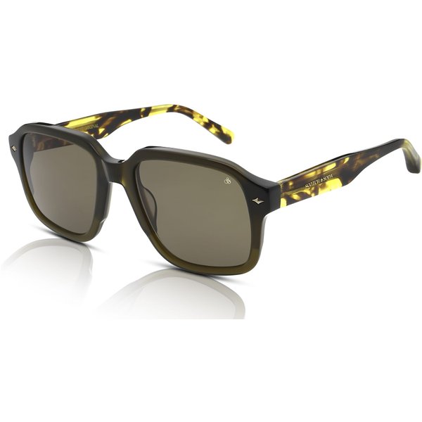 Scotch & Soda SS8019 Men's Sunglasses 550 Milky Dark Khaki/Green