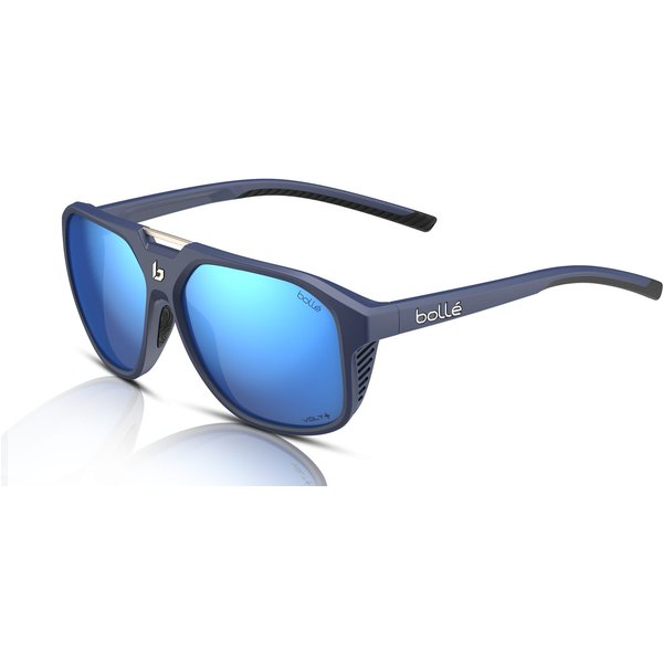 Bolle Arcadia BS037002 Sunglasses Dark Blue Matte/Volt+ Offshore Polarised