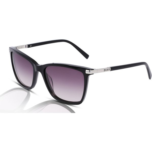 DKNY DK539S Women's Sunglasses 001 Black/Purple Gradient