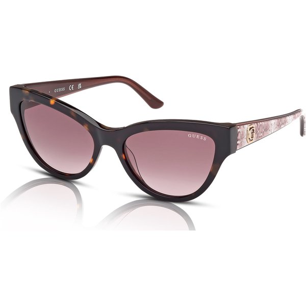 Guess GU00112 Women's Sunglasses 52F Dark Havana/Brown Gradient