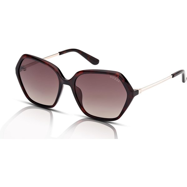 Guess GU00134 Women's Sunglasses 52F Dark Havana/Gradient Brown