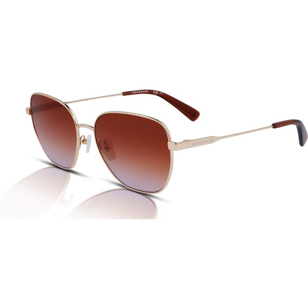 Longchamp LO168S Women's Sunglasses 707 Gold/Gradient Brick