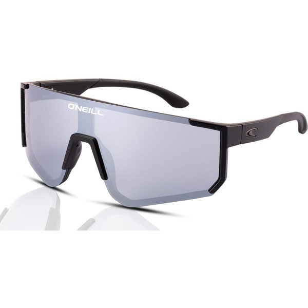 O'Neill ONS-9038 2.0 Men's Sunglasses 104P SIL Matte Black/Silver Flash Polarised Mirror