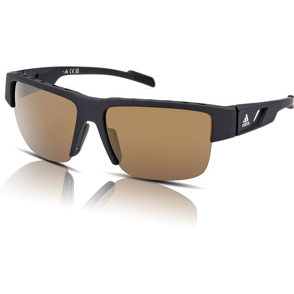 Adidas Sport ACTV Classic Lite SP0070 Men's Sunglasses 05H Black/Brown Polarised