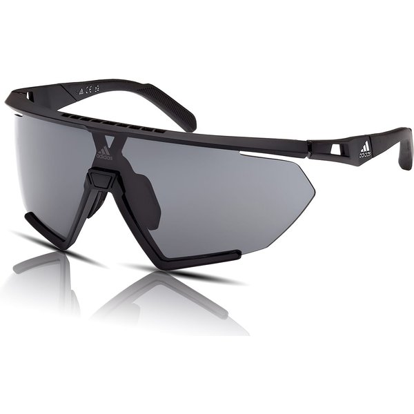 Adidas Sport CMPT Aero Lite SP0071 Men's Sunglasses 02A Matte Black/Smoke
