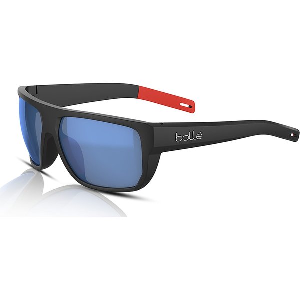 Bolle Vulture BS021002 Sunglasses Black Matte Red/Volt+ Offshore Polarised