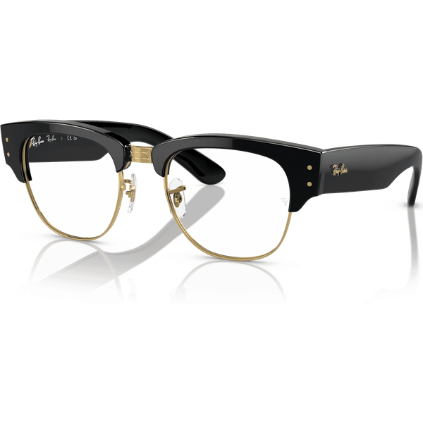 Ray-Ban Mega Clubmaster RX0316V Glasses 2000 Black On Gold