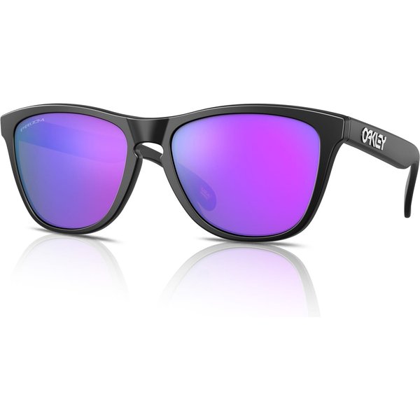 Oakley Frogskins OO9013 Sunglasses 9013H6 Matte Black/Prizm Violet