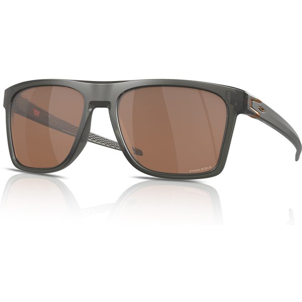 Oakley Leffingwell OO9100 Men's Sunglasses 910002 Matte Grey Smoke/Prizm Tungsten