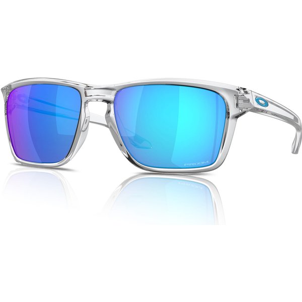 Oakley Sylas OO9448 Men's Sunglasses 944804 Polished Clear/Prizm Sapphire 57mm