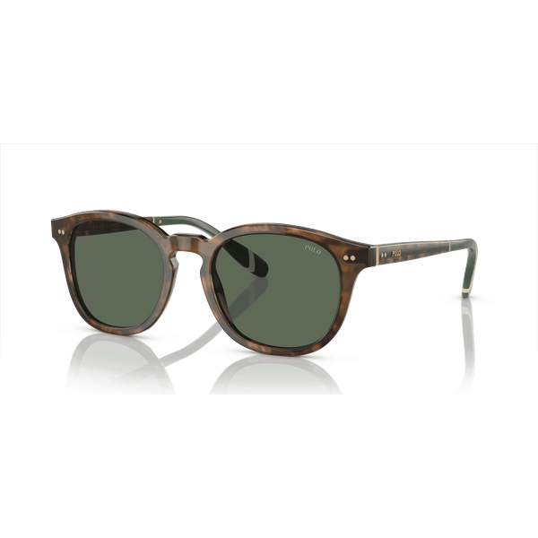 Polo Ralph Lauren PH4206 Men's Sunglasses 501771 Shiny Brown Tortoise/Bottle Green