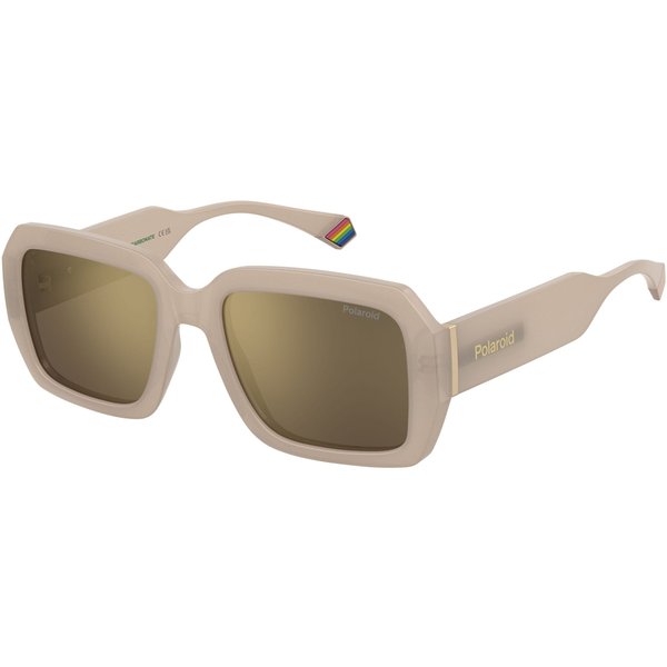 Polaroid PLD 6223/S/X Sunglasses FWM/LM Nude/Grey Gold Multilayer Polarised