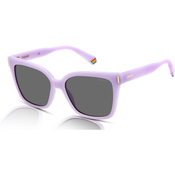 Polaroid PLD 6192/S Women's Sunglasses 789/M9 Purple/Grey Polarised
