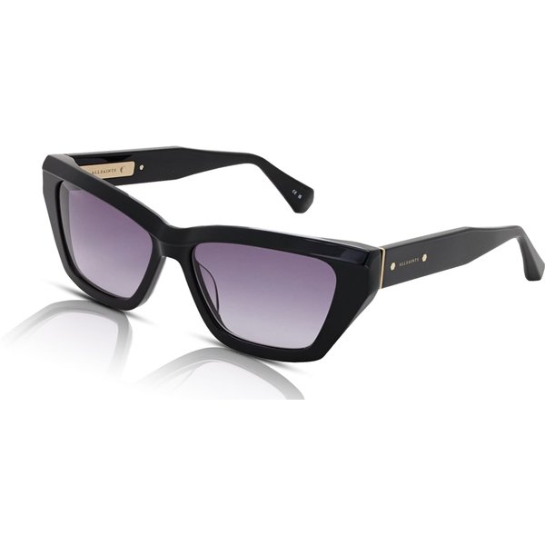 AllSaints Kitty ALS5011 Women's Sunglasses 001 Gloss Black/Grey Gradient