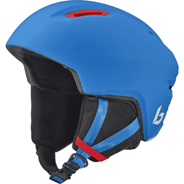 Bolle Atmos Youth Ski Helmet Race Blue Matte Small