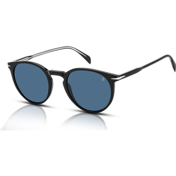 David Beckham DB1139/S Men's Sunglasses 807/KU Black/Blue