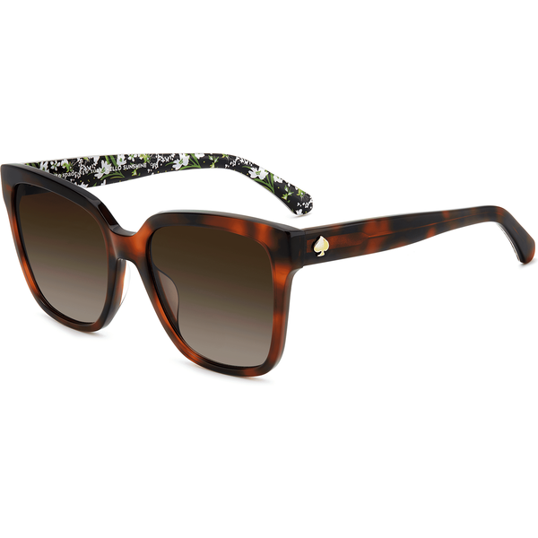 Kate Spade Kiya 2/G/S Women's Sunglasses 086/HA Havana/Brown Gradient
