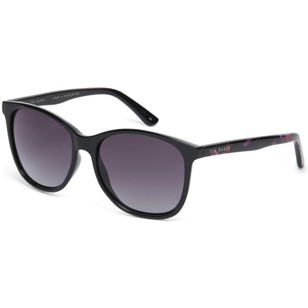 Ted Baker Alva TB1496 Women's Sunglasses 001 Black/Grey Gradient