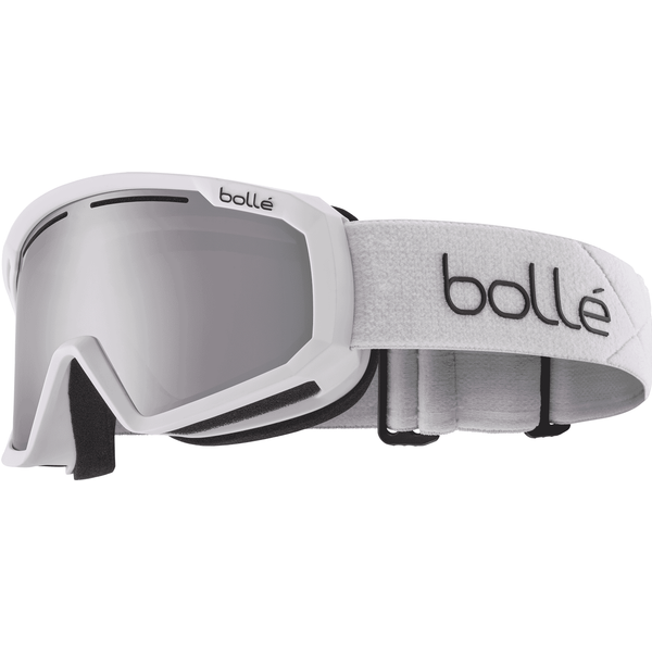 Bolle Y7 OTG BG137002 Medium-Large Unisex Ski Goggles White Matte/Vermillon Gun Cat 2