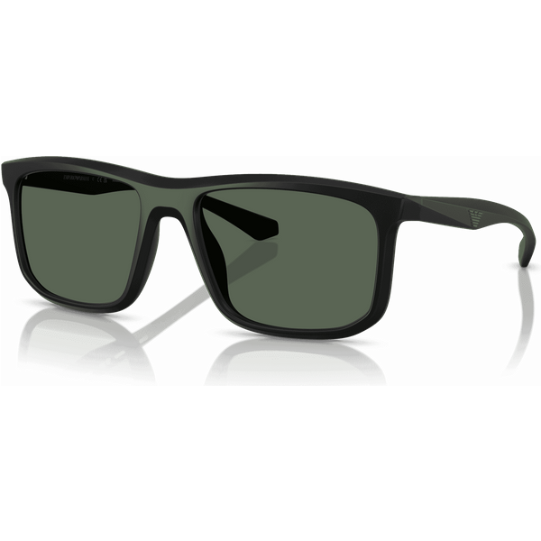 Emporio Armani EA4234U Men's Sunglasses 500171 Matte Black/Dark Green