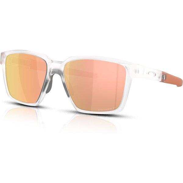 Oakley Actuator Sq OO9430 Sunglasses 943007 Matte Clear/Prizm Rose Gold Polar
