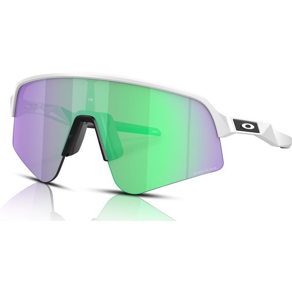 Oakley Sutro Lite Sweep OO9465 Men's Sunglasses 946504 Matte White/Prizm Road Jade