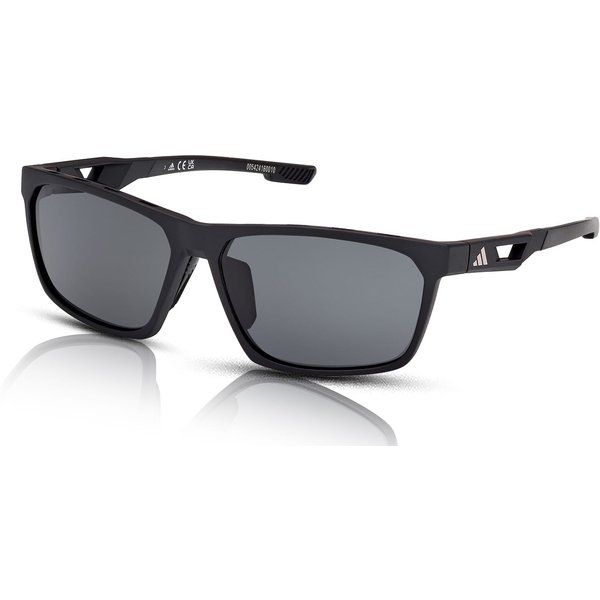 Adidas Sport SP0101 Men's Sunglasses 02D Matte Black/Smoke Polarised