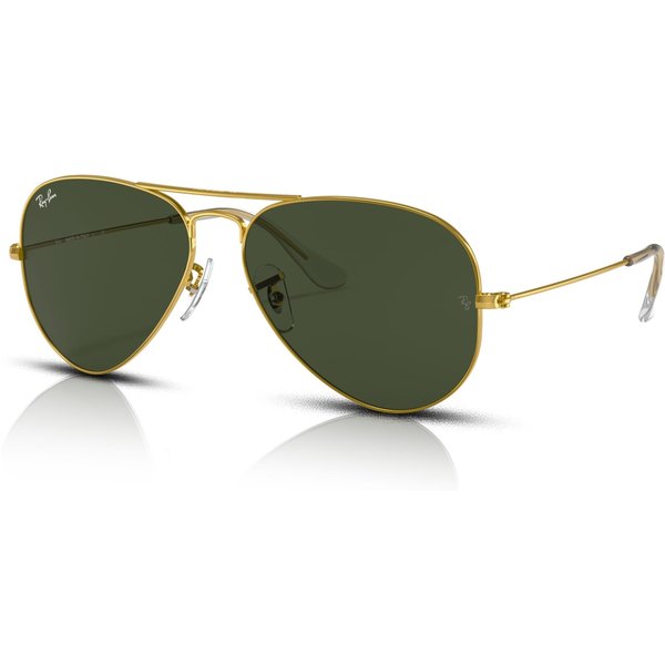 Ray-Ban Aviator Large Metal RB3025 Sunglasses W3234 Arista/G-15 Green