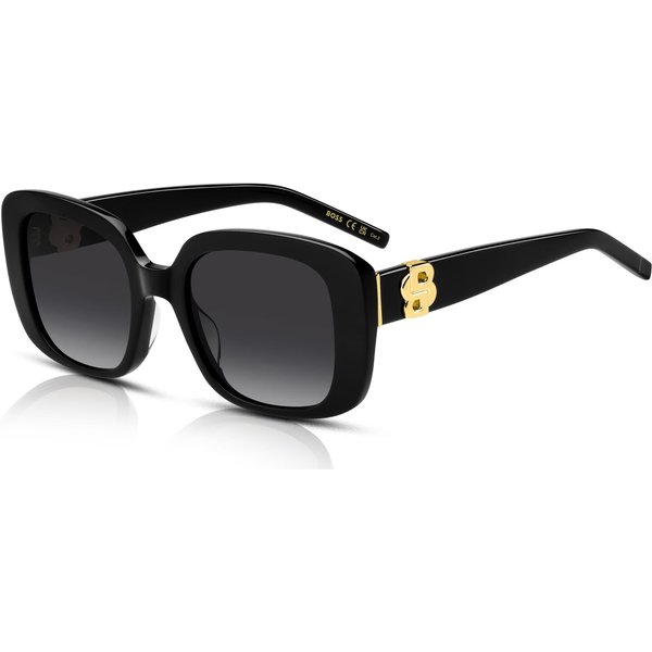 Boss 1791/G/S Women's Sunglasses 807/9O Black/Dark Grey Gradient
