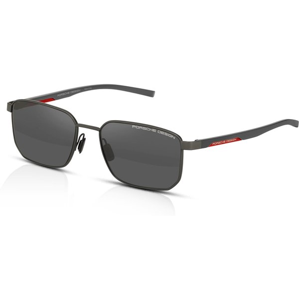Porsche Design P8982 Men's Sunglasses C419 Dark Grey/Smoke Polarised 57mm