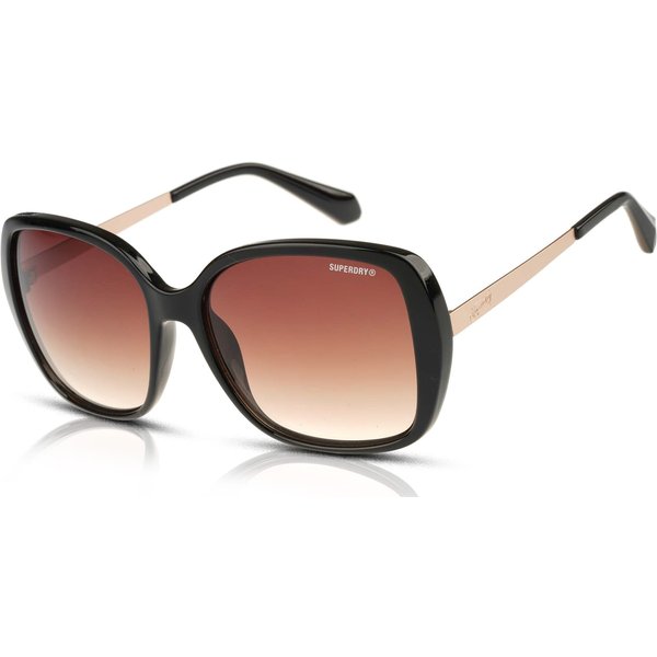 Superdry SDS-5035 Women's Sunglasses 104 Black/Brown