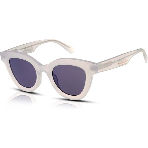 Superdry SDS-5037 Women's Sunglasses 120 Milky Lilac/Blue