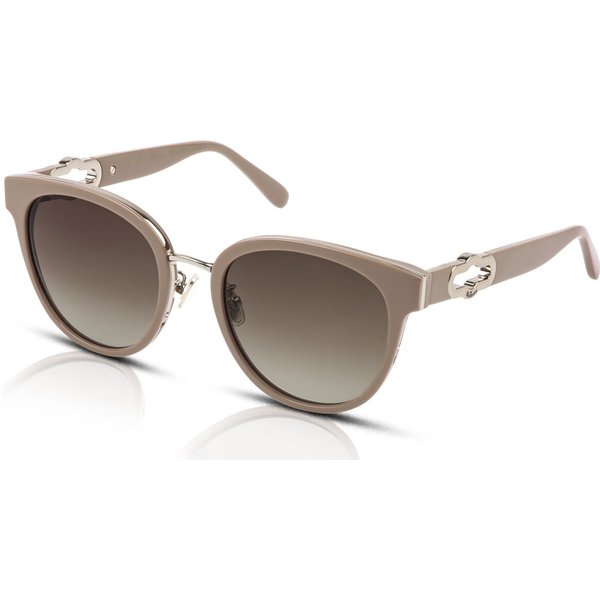 Mulberry Amberley SML285 Women's Sunglasses 072M Shiny Light Brown/Brown Gradient