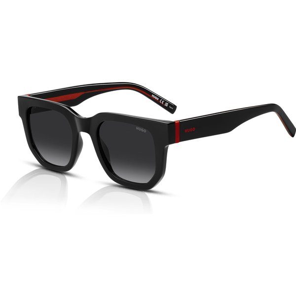 Hugo HG1358/S Men's Sunglasses 807/9O Black/Dark Grey Gradient