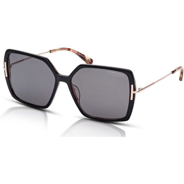 Tom Ford Joanna FT1039 Women's Sunglasses 05D Black Havana/Smoke Polarised