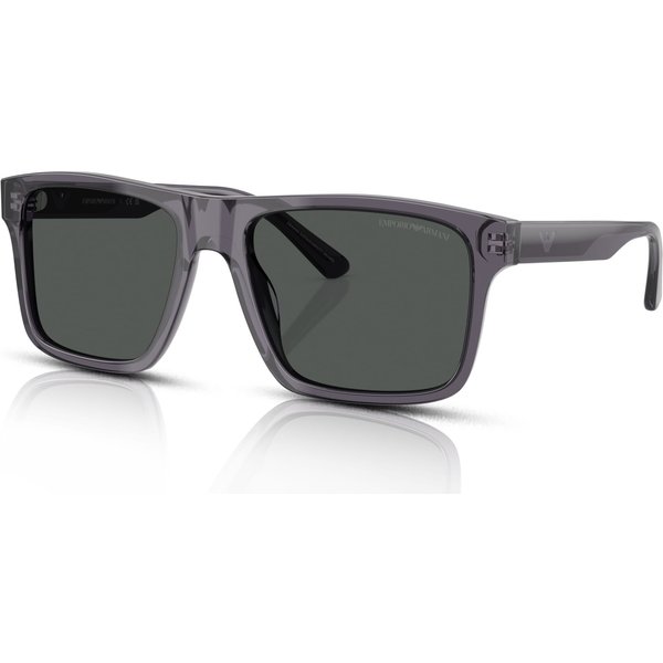 Emporio Armani EA4232 Men's Sunglasses 610687 Transparent Dark Grey/Smoke