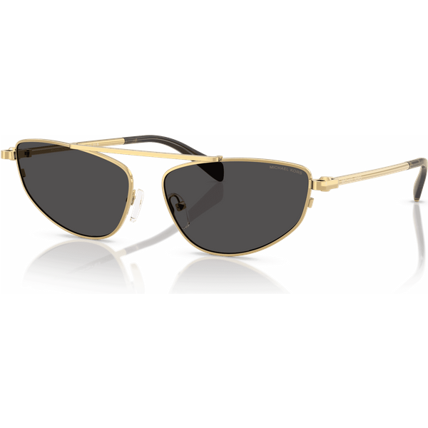 Michael Kors Buenos Aires MK1164 Women's Sunglasses 189687 Yellow Gold Shiny/Dark Grey Solid