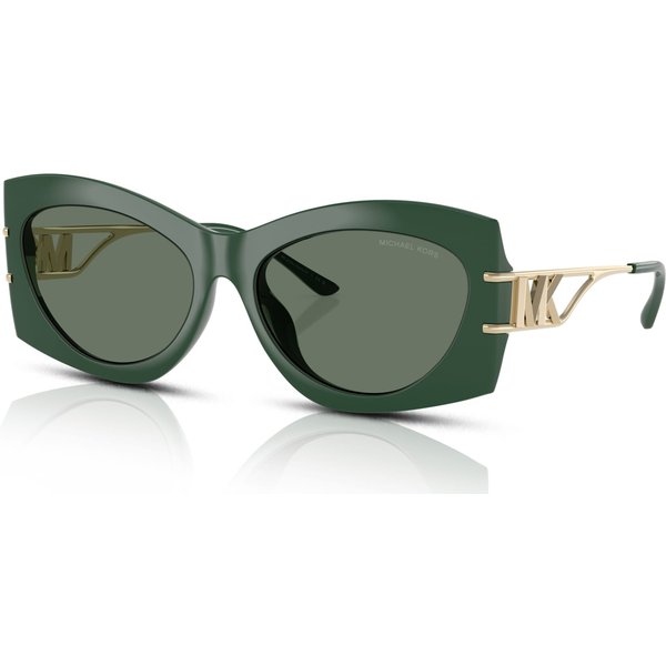Michael Kors Navarra MK2235U Women's Sunglasses 40063H Bosco/Green Solid