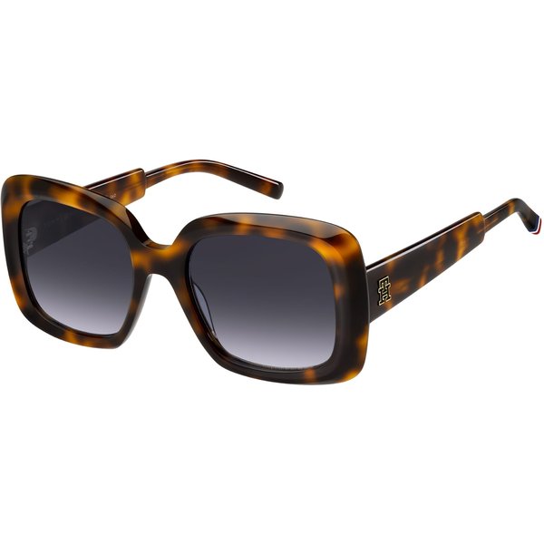 Tommy Hilfiger TH2208/S Women's Sunglasses 05L/08 Havana/Dark Blue Gradient