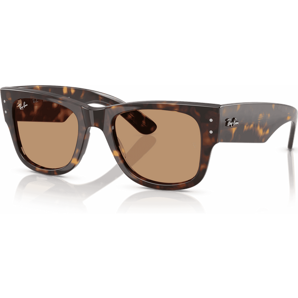 Ray-Ban Mega Wayfarer RB0840S Sunglasses 902/53 Havana/Brown