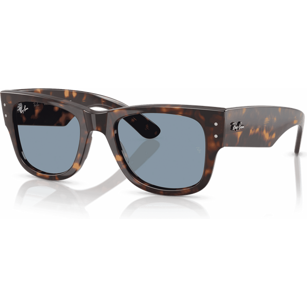 Ray-Ban Mega Wayfarer RB0840S Sunglasses 902/56 Havana/Blue