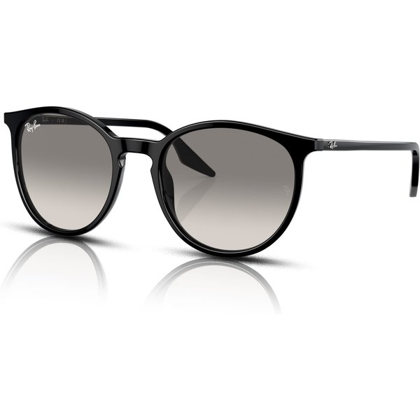 Ray-Ban RB2204 Sunglasses 901/32 Black/Clear Grey L54mm