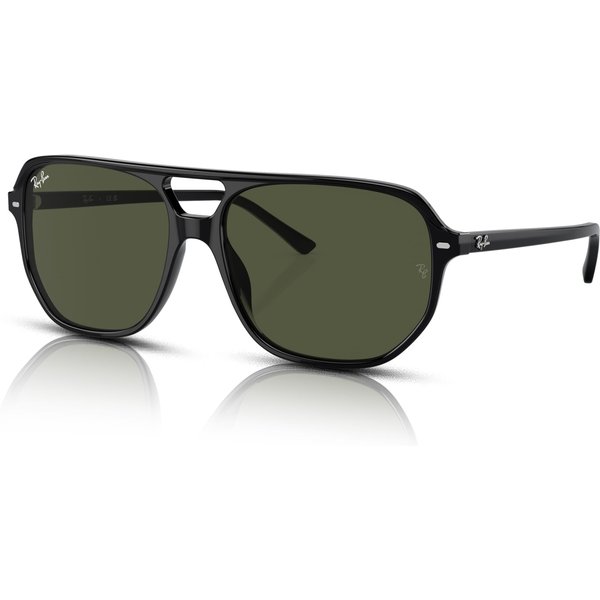 Ray-Ban Bill One RB2205 Sunglasses 901/31 Black/Green