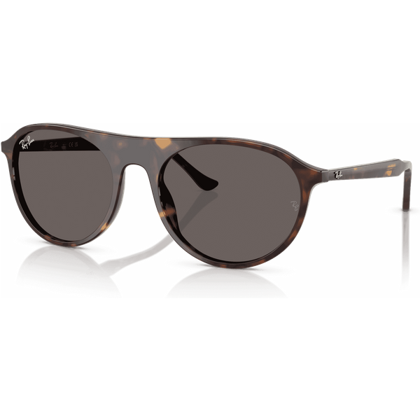 Ray-Ban RB2215 Sunglasses 902/B1 Havana/Dark Grey XXL 59mm
