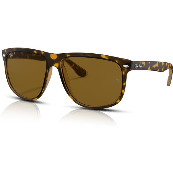 Ray-Ban Boyfriend RB4147 Men's Sunglasses 710/57 Light Havana/Brown